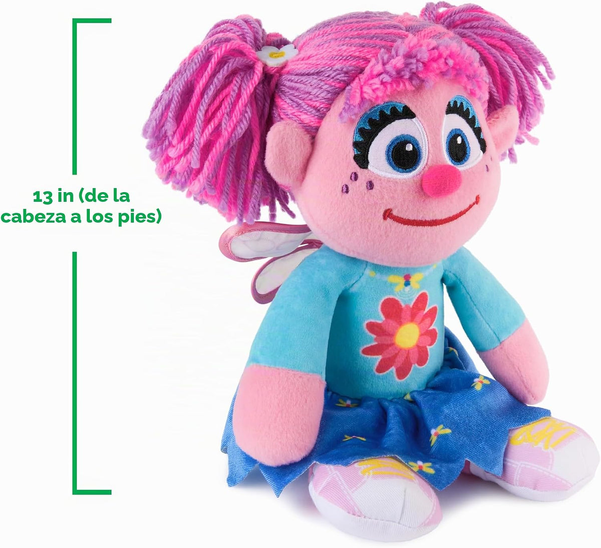 GUND Sesame Street Abby Cadabby Take Along Buddy - Peluche de 13 pu...