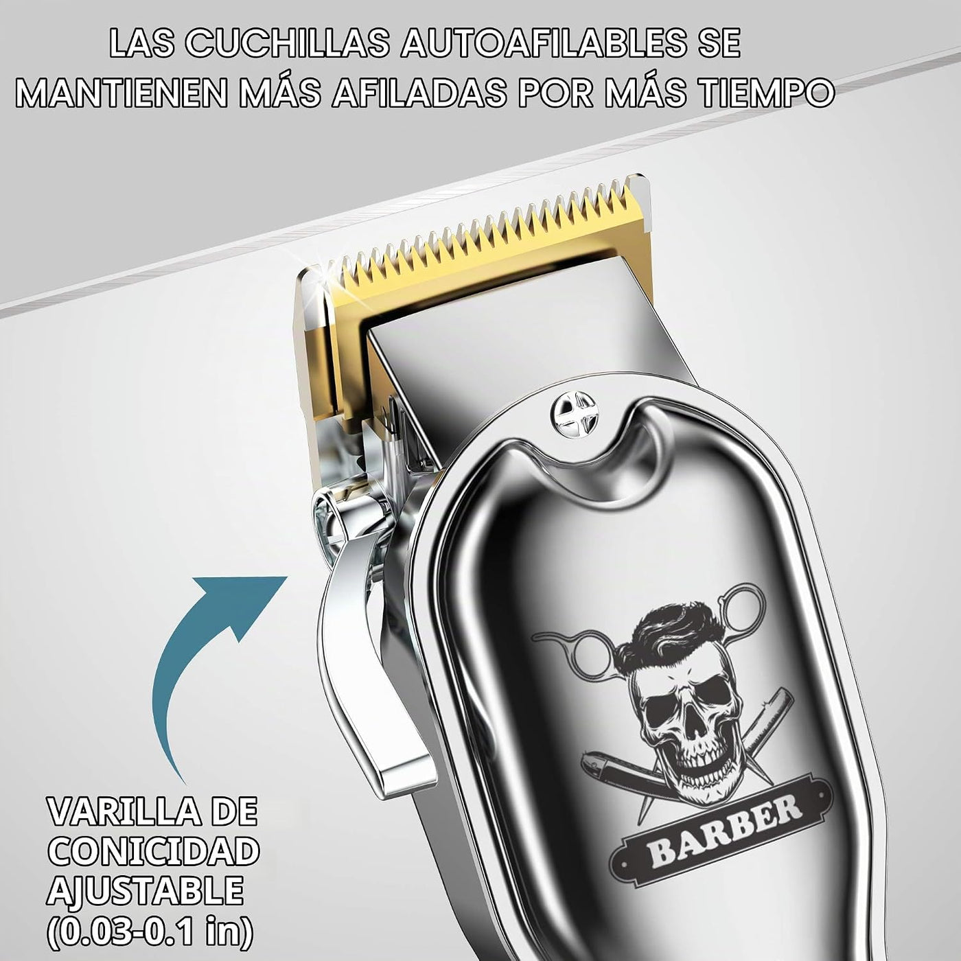 Hatteker Kit de corte de pelo profesional para hombres, cortadora d...