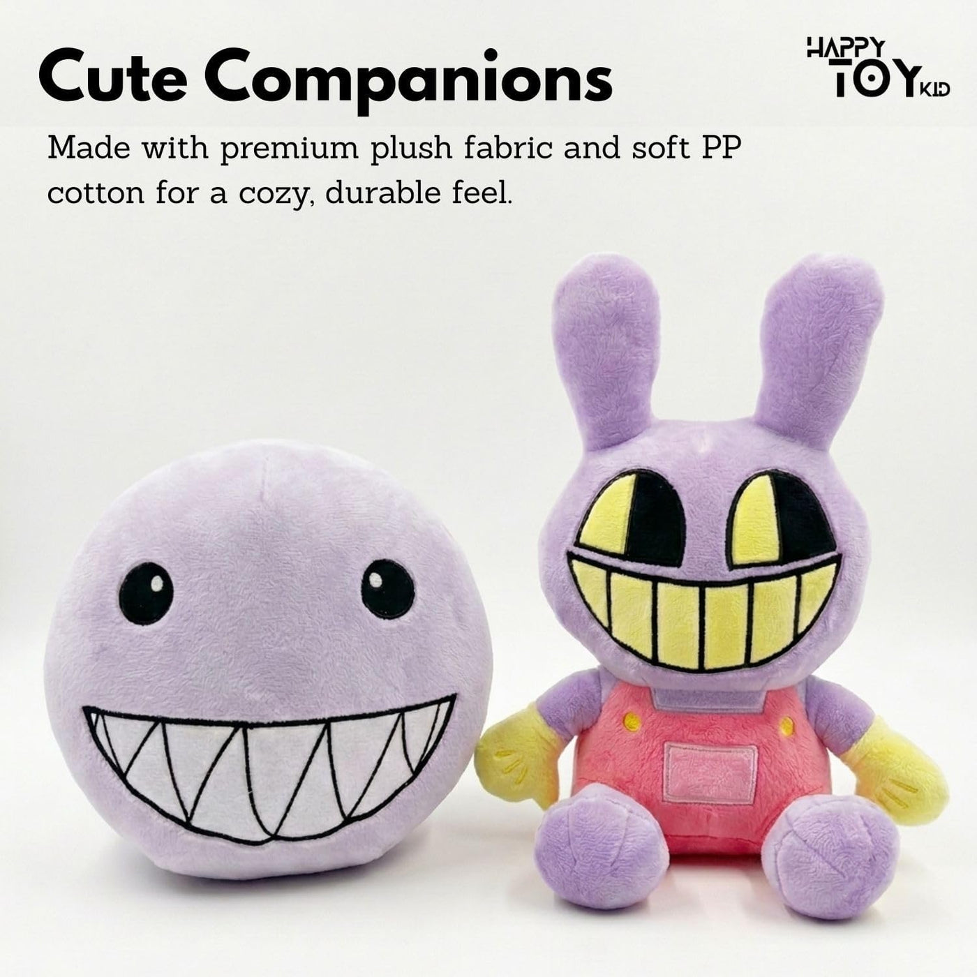 HappyToy Kid Juego de 8 peluches suaves y coloridos para niños, niñ...