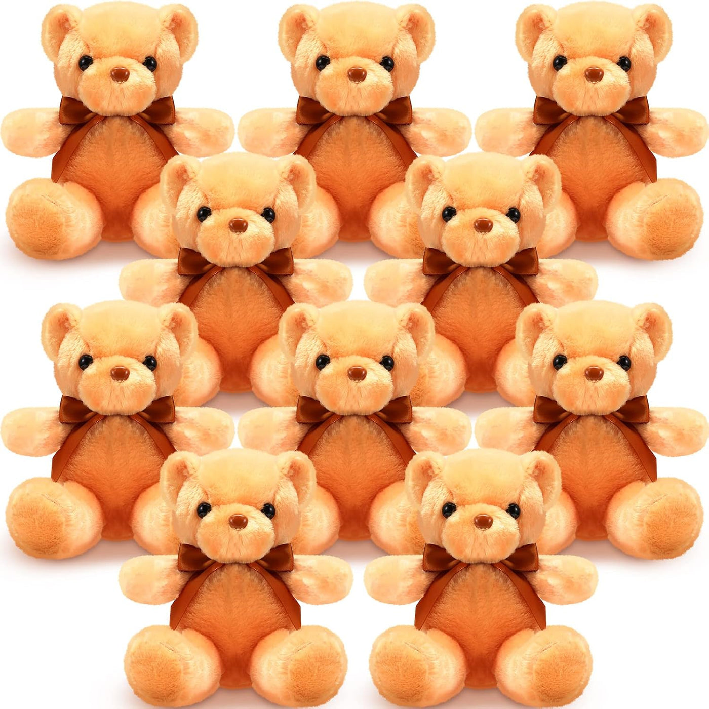 Skylety - 10 piezas de osos de peluche, paquete de animales de pelu...