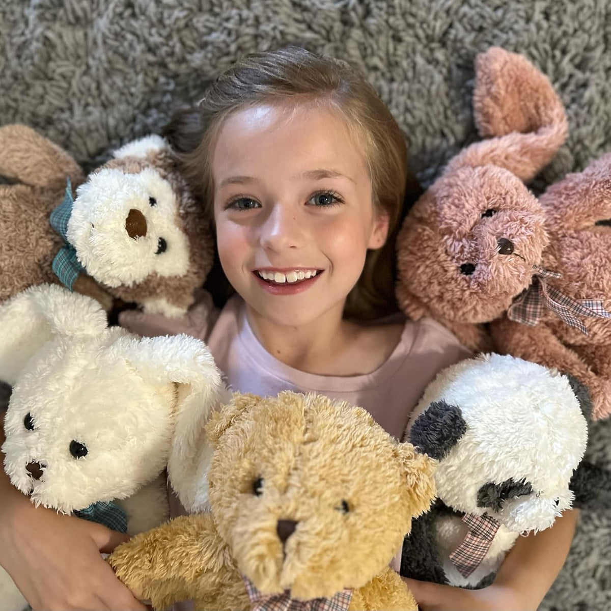 MaoGoLan Juego de animales de peluche de 13 pulgadas a granel, paqu...