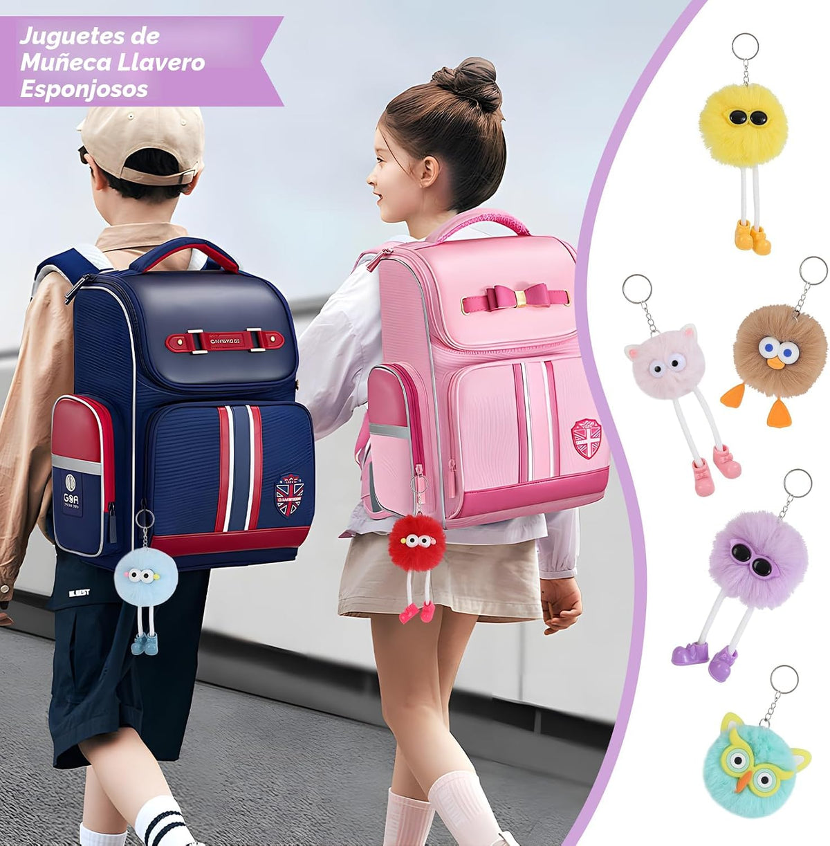 OMyFav - 24 llaveros de recuerdo de fiesta, llavero de mochila de f...