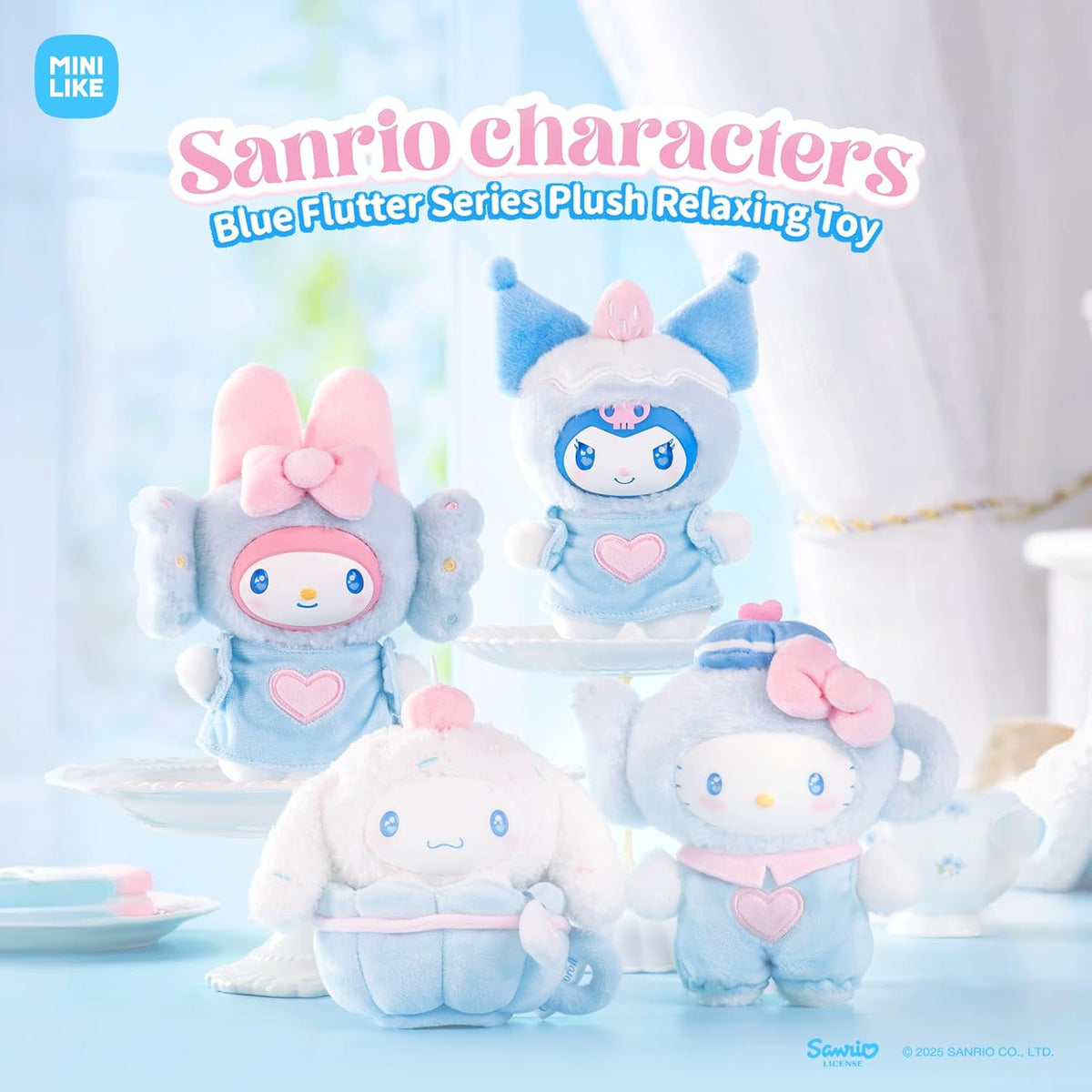 MINI LIKE Sanrio Blind Box Hello Kitty Kuromi Cinnamoroll My Melody...