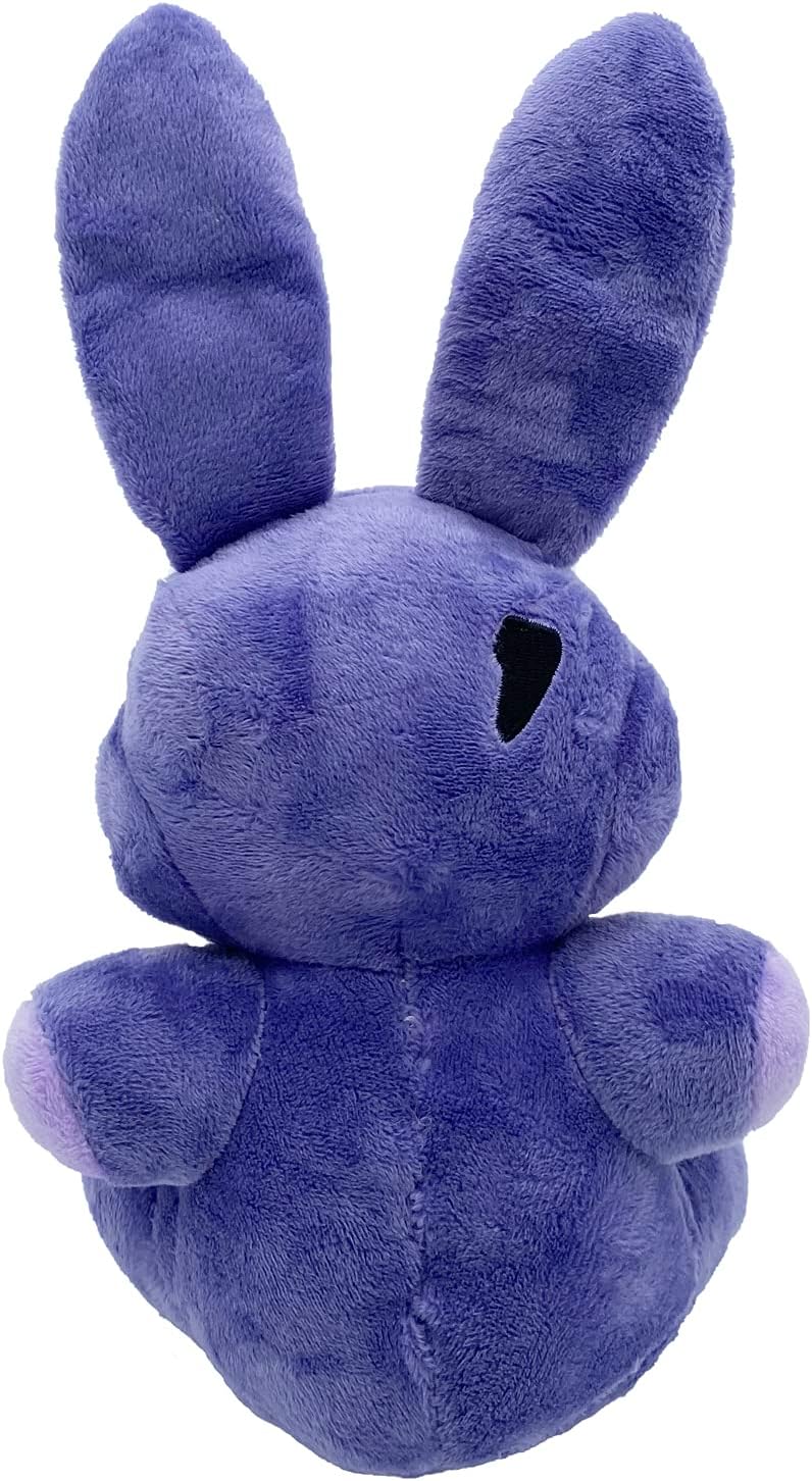Juguete de peluche de conejo morado, juguete de peluche de conejo d...