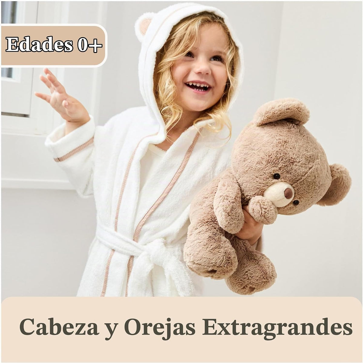 GUND Forever Friends Kai - Oso de peluche de 12 pulgadas, a partir...