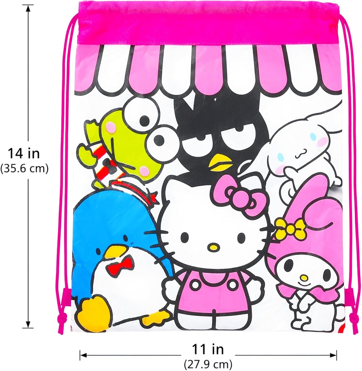 SANRIO Hello Kitty and Friends - Juego de bolsas de recuerdo de fie...