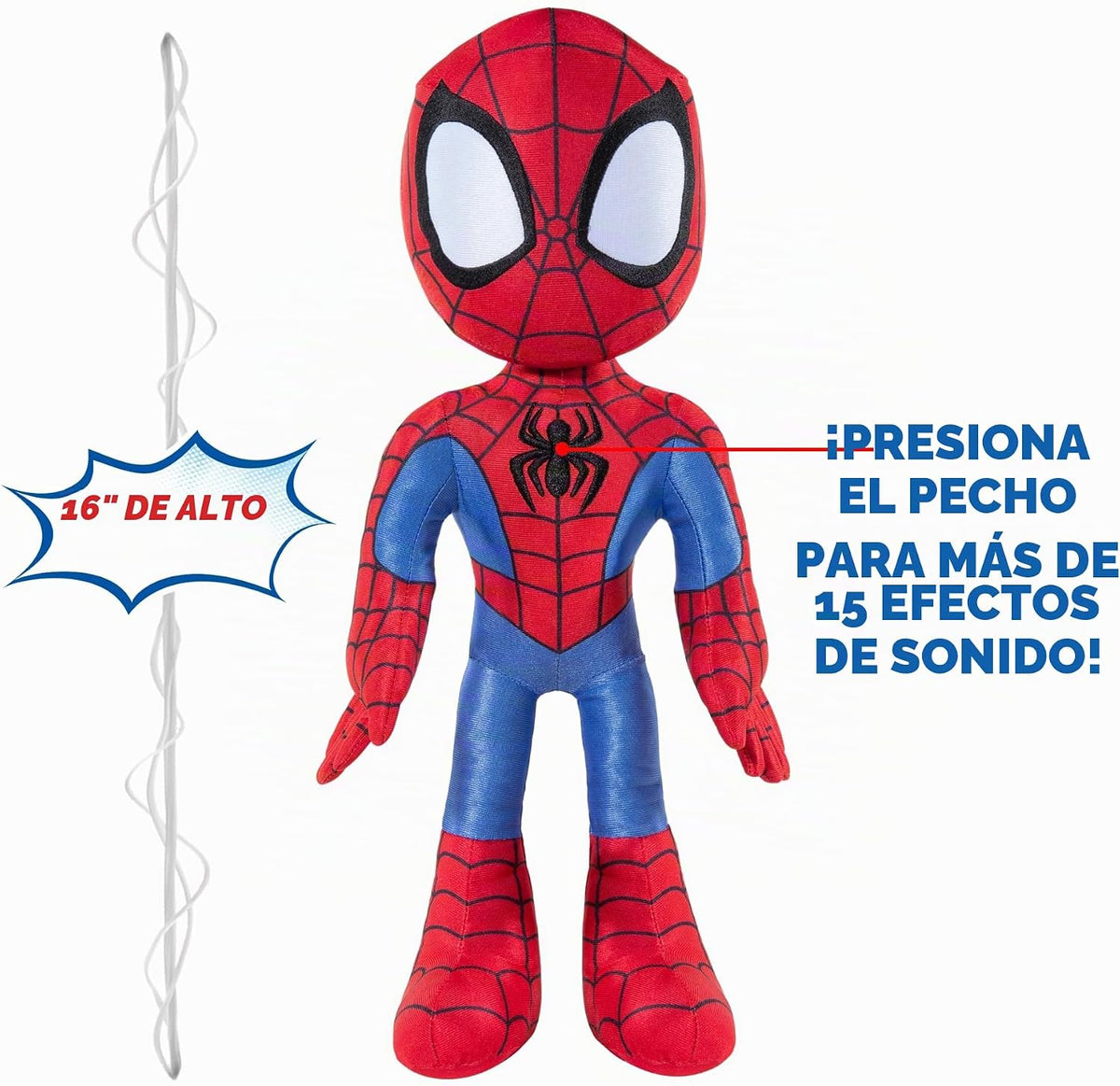 Marvel Spidey and His Amazing Friends My Friend Spidey - Peluche pa...