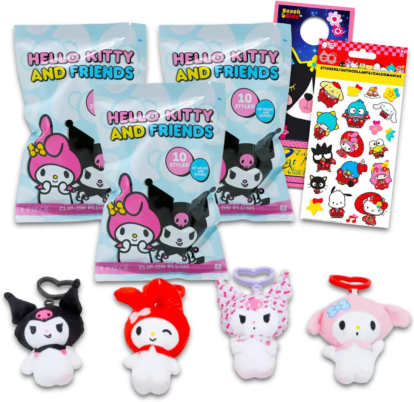 Sanrio My Melody and Kuromi - Juego de bolsas ciegas \u2013 Paquete...