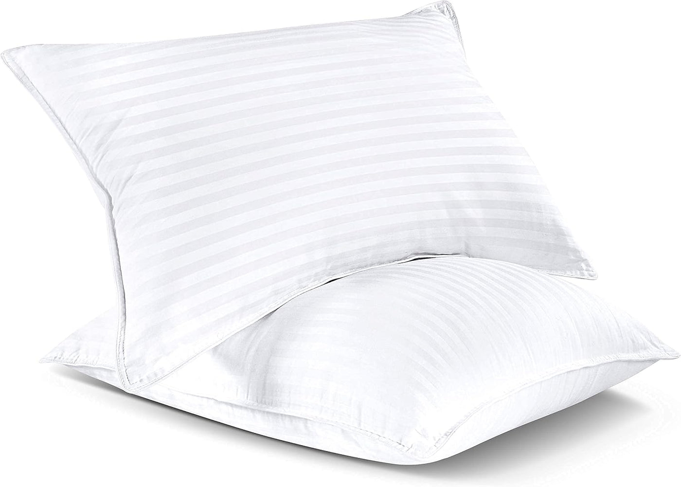 Utopia Bedding - Juego de 2 almohadas de cama para dormir, tamaño K...