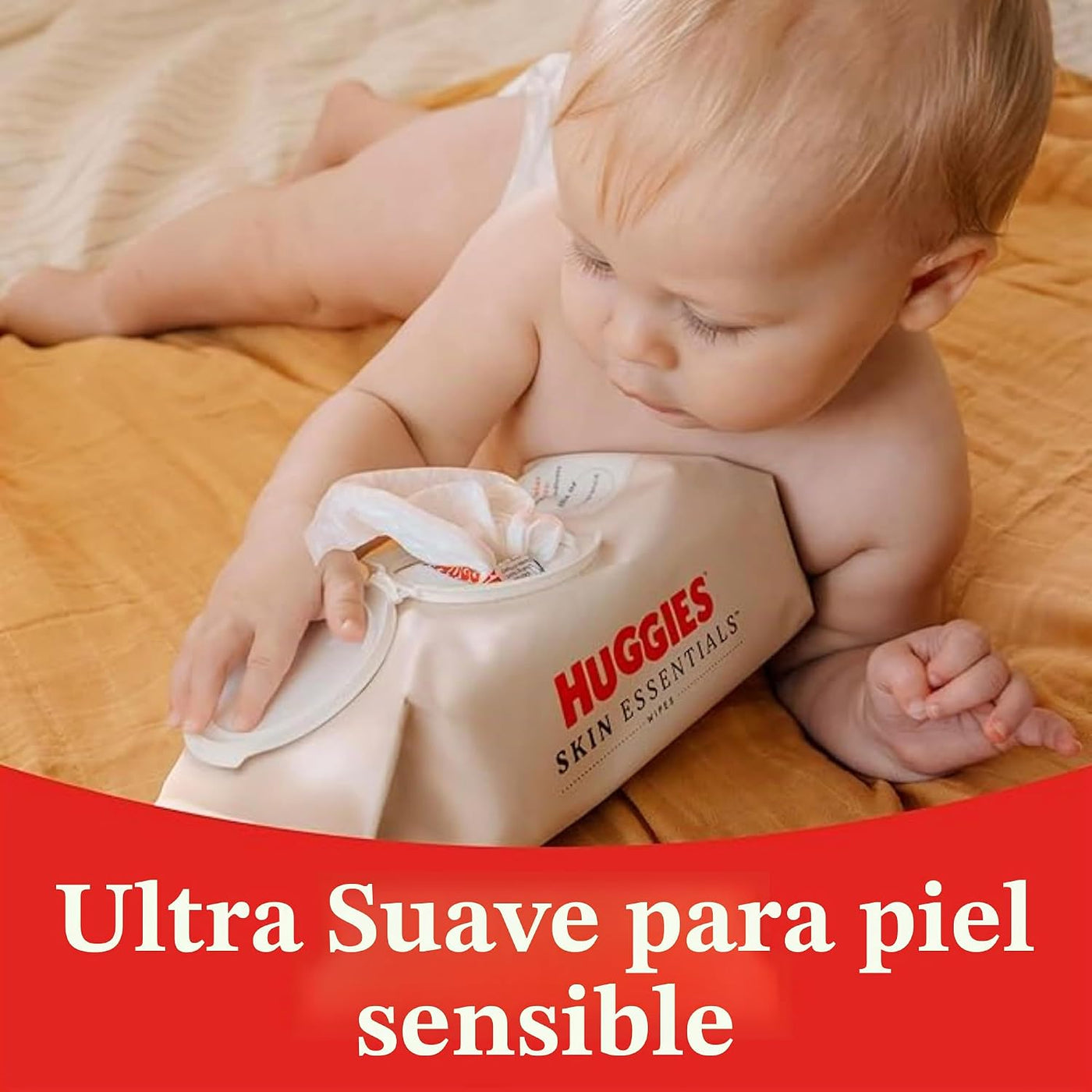 Paquete de bolsa de pañales Huggies + pañales para bebé Little Snug...