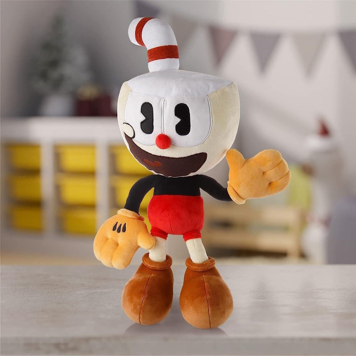 Paquete Cuphead & Mugman de 15 pulgadas, juguete de peluche, mu...