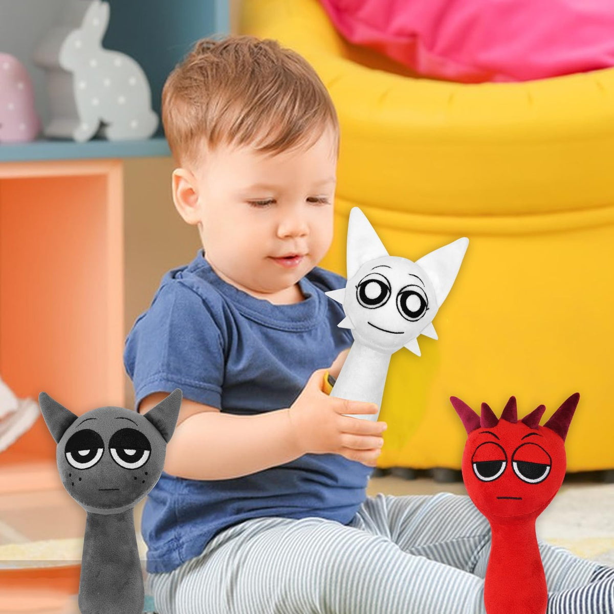 Juguetes de peluche, juguete de peluche de juegos de terror para fa...