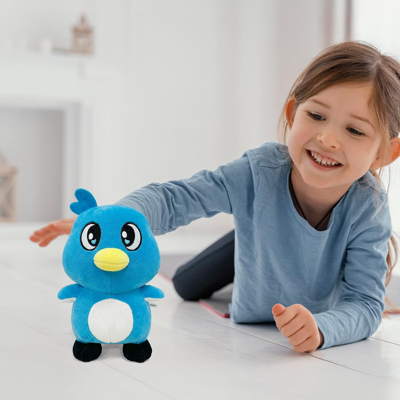 Adenzai Milo - Juguete de peluche suave y lindo, muñeco de personaj...