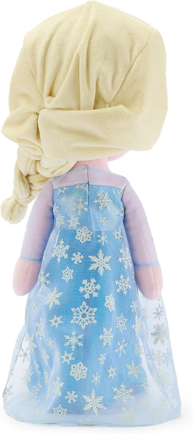 Disney Store Muñeca de peluche oficial de Elsa \u2013 Peluche de pr...