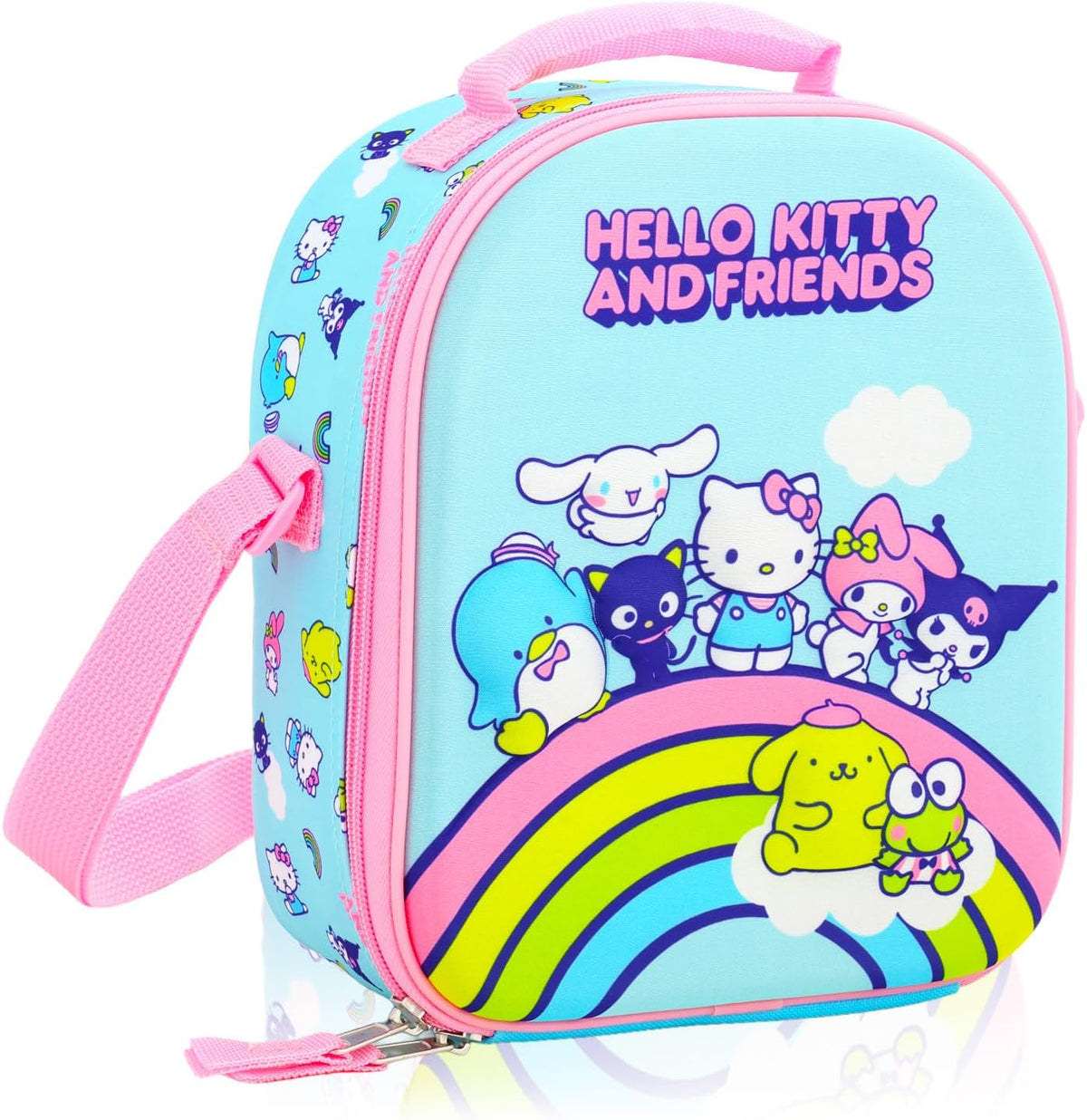 Hello Kitty and Friends - Lonchera para niñas, paquete de lonchera...