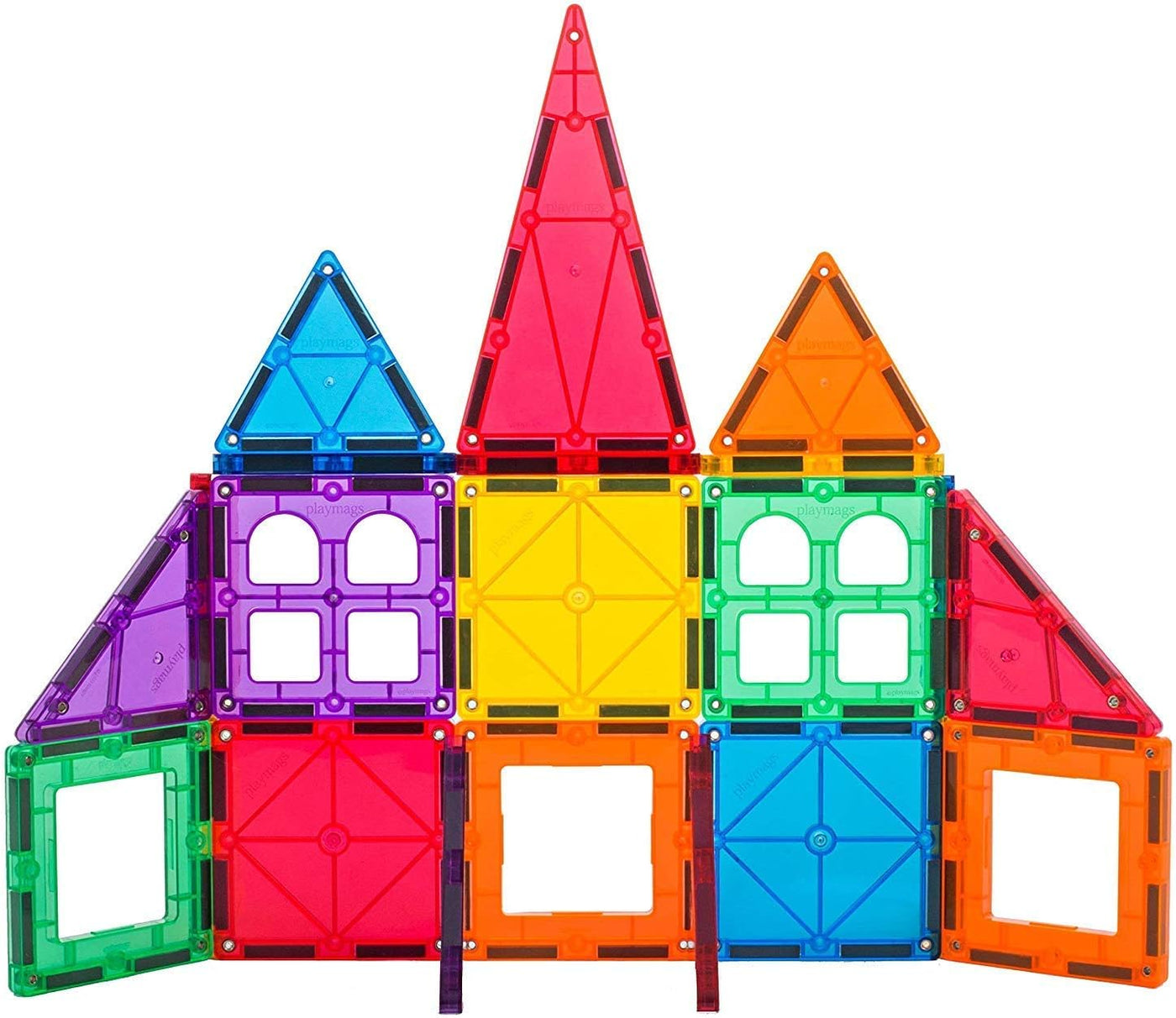 Playmags Azulejos Magnéticos de Colores - 38 piezas