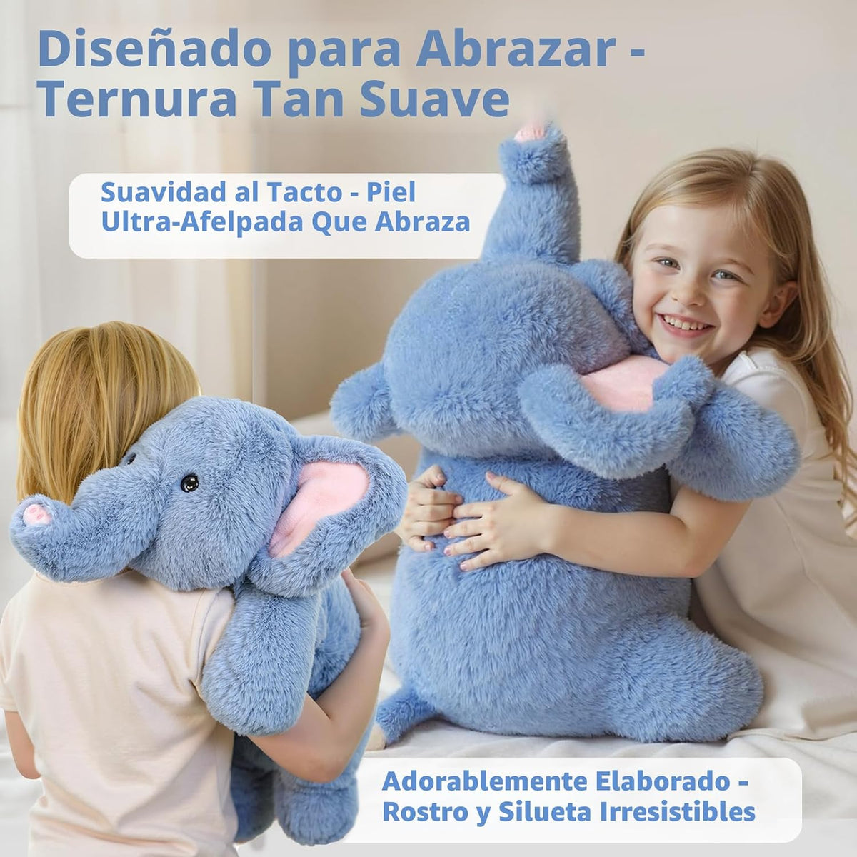Mewaii Animales de Peluche Ponderados con Almohadilla Calentable Mi...
