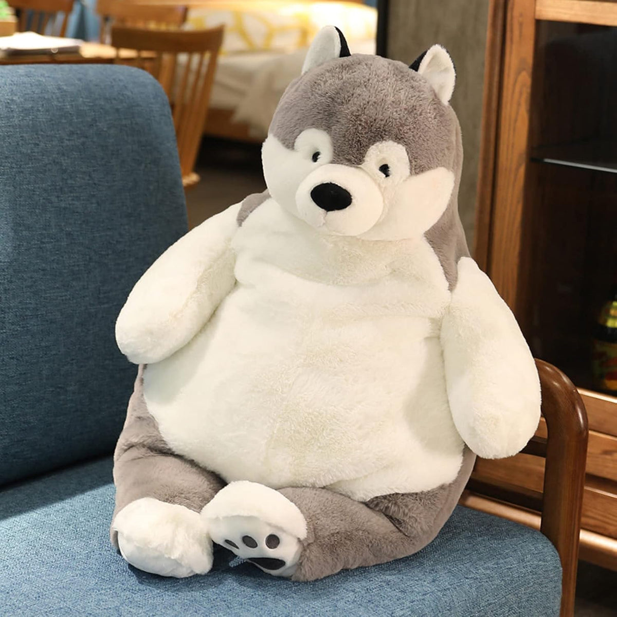 ronivia Husky Animales de Peluche con Peso, 21.5" 5.2 lbs Jugue...