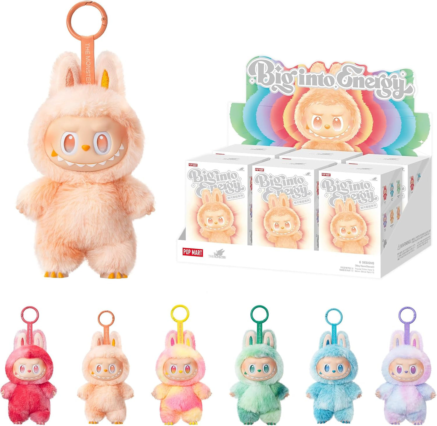 POP MART THE Monsters Big into Energy Series - Caja ciega con colga...