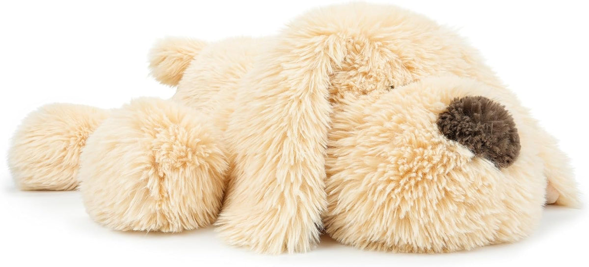 WEIGEDU Perro acostado Golden Retriever - Juguete de peluche, 21.6...