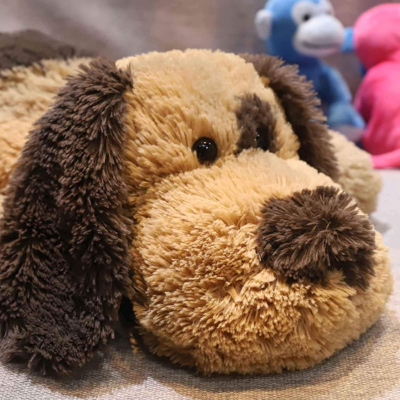 WEIGEDU Floppy Perro Cachorro de Peluche, Juguete de Peluche Abraza...
