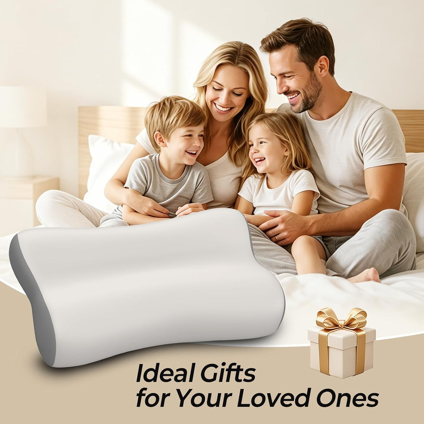 Polovo Almohada cervical para aliviar el dolor – Almohada ergonómic...