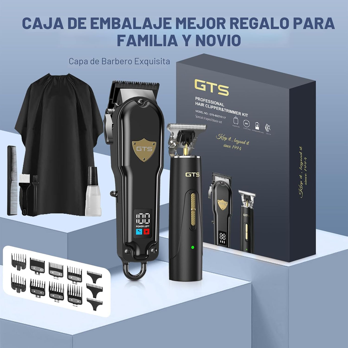 GTSPro Cortapelos para Hombres, Juego de Cortapelos y Recortadoras,...