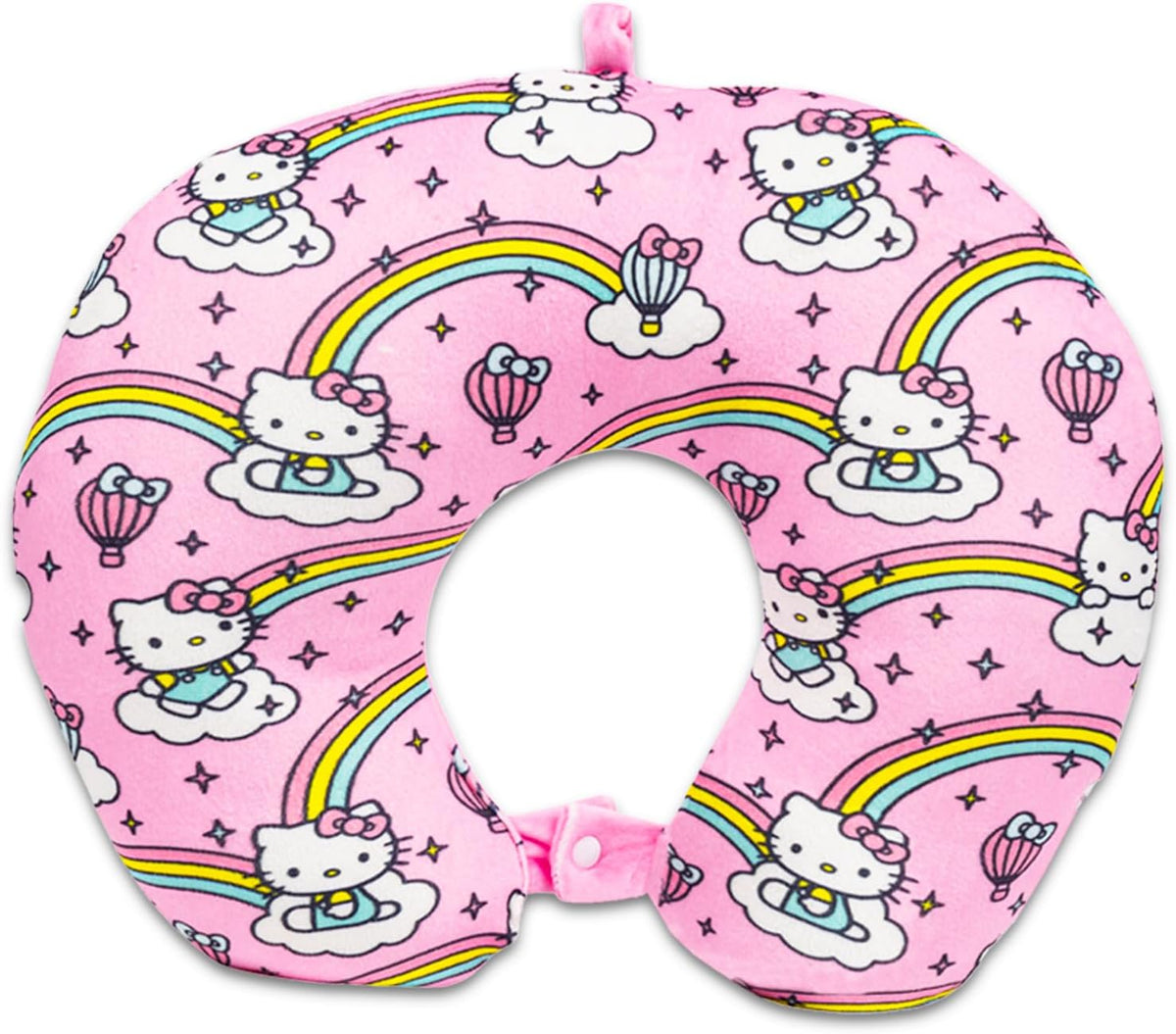 Juego de almohada y manta para el cuello de Hello Kitty: paquete co...