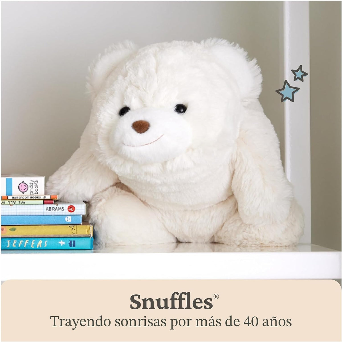 GUND Forever Friends Snuffles - Oso de peluche de 10 pulgadas, a pa...