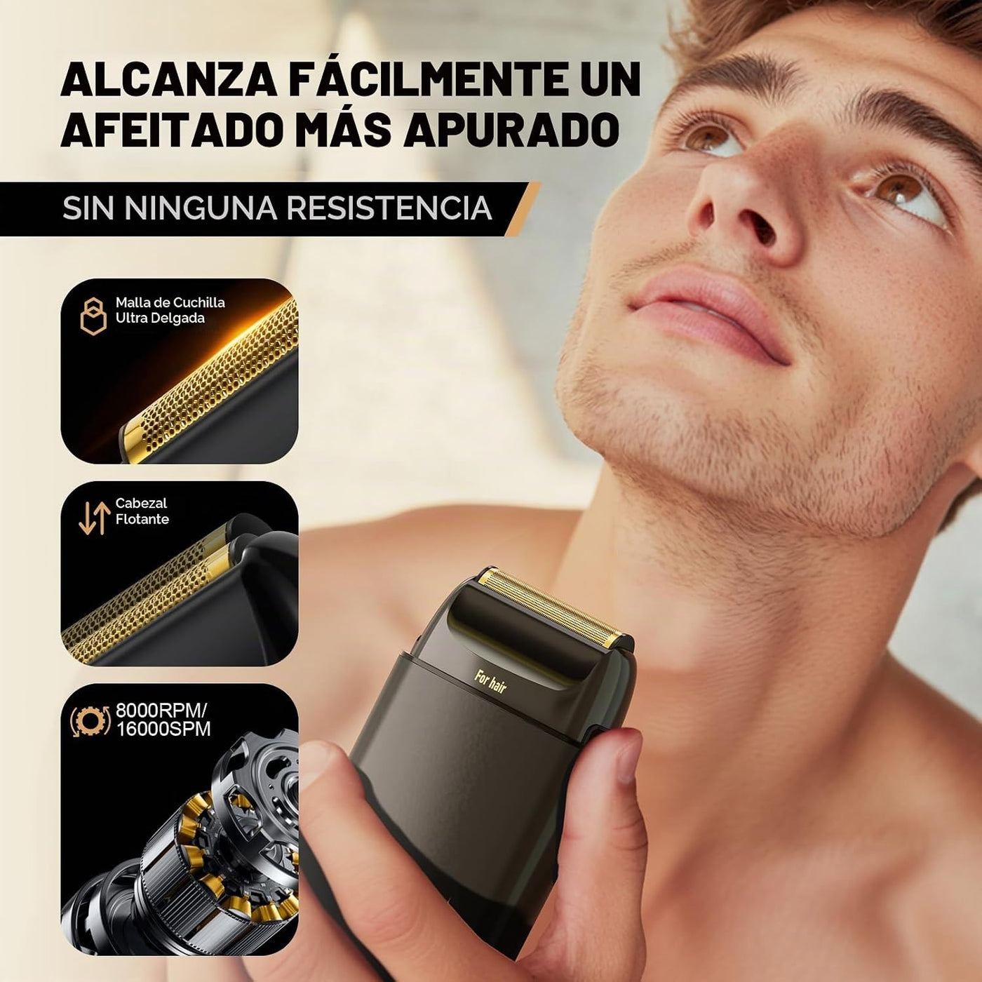 SUPRENT PRO Cortapelos y Recortadora Profesional con Afeitadora de...