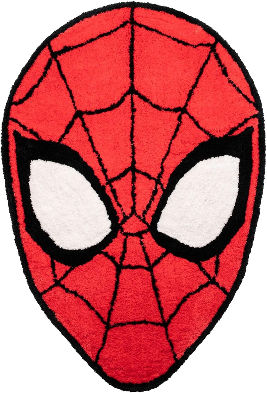 Jay Franco Marvel Spiderman Alfombra de Acento Roja Esponjosa - Alf...