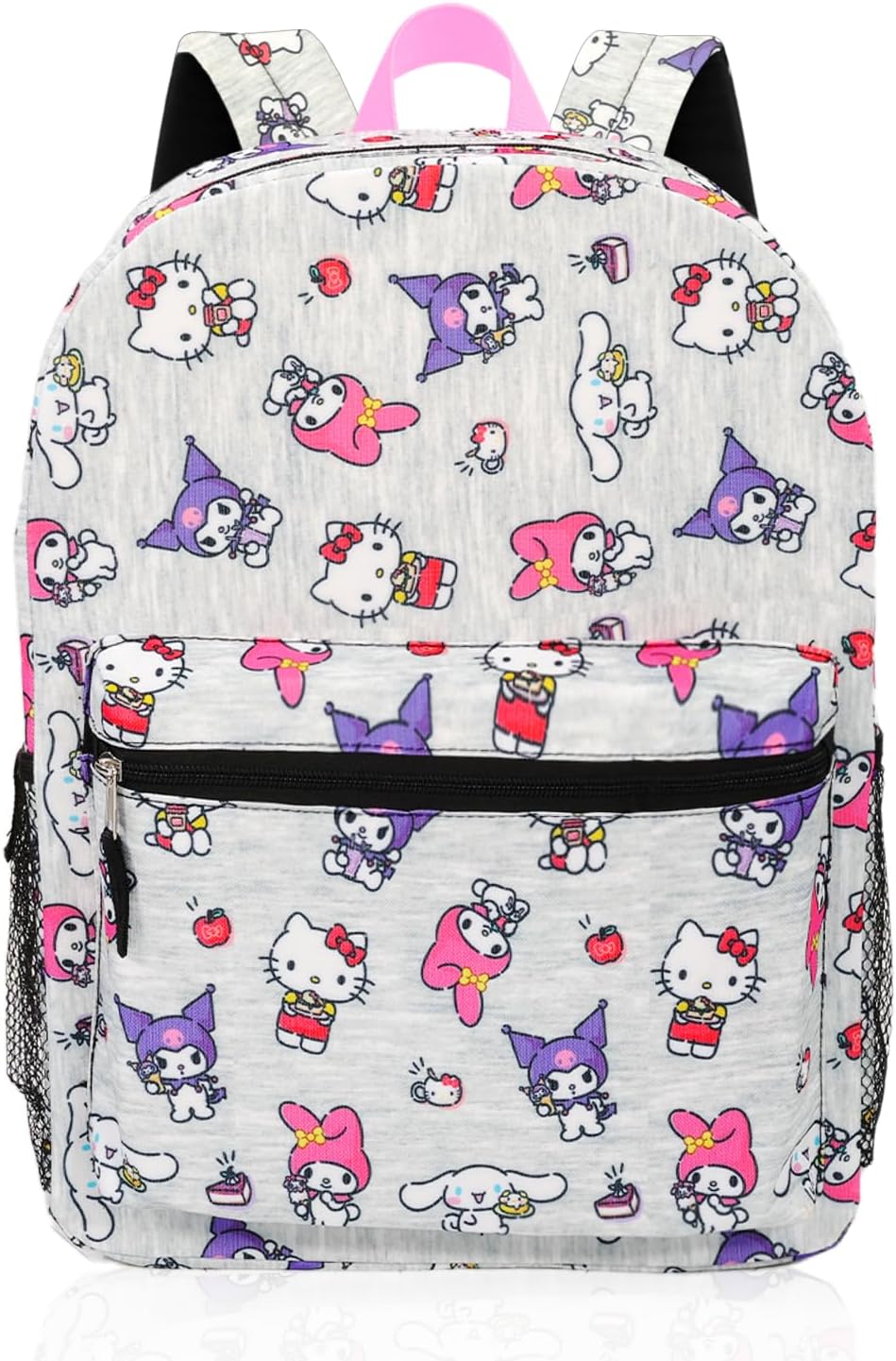 Hello Kitty Kuromi My Melody - Mochila para niñas con mochila de 15...