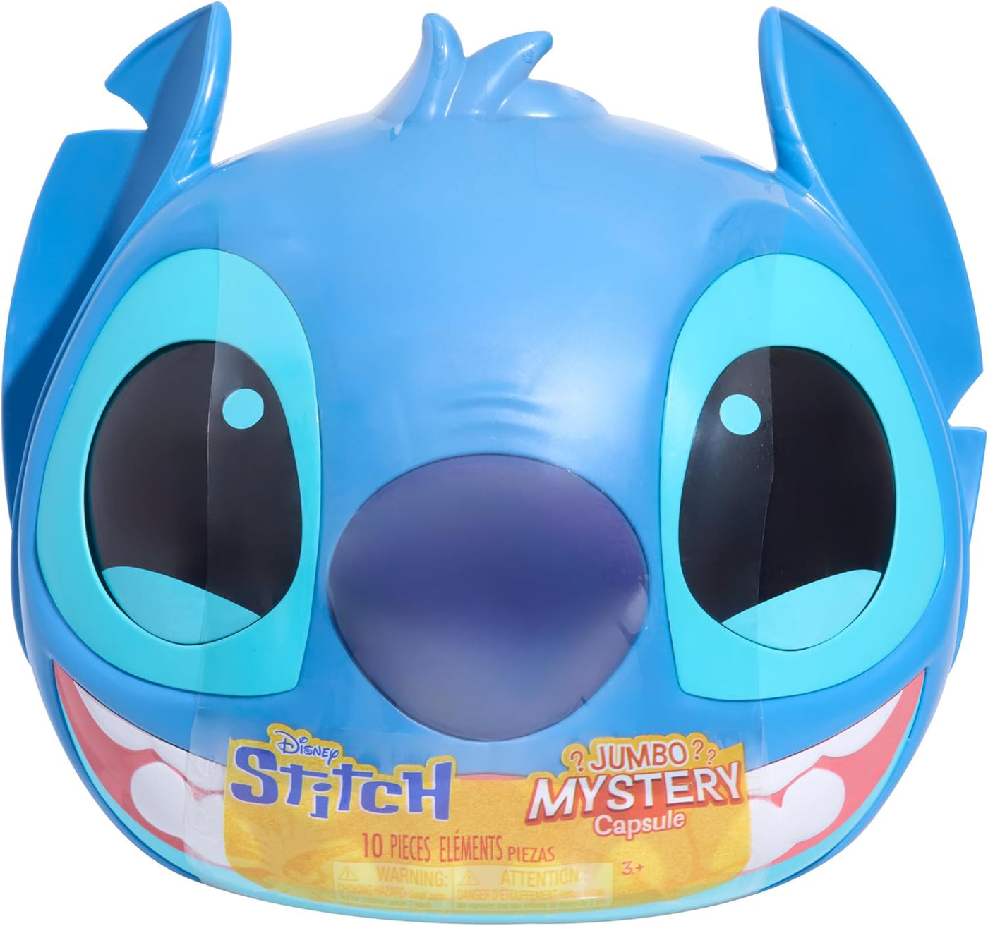 Cápsula Misterio Jumbo de Disney Stitch, 10 Sorpresas Adentro, Figu...