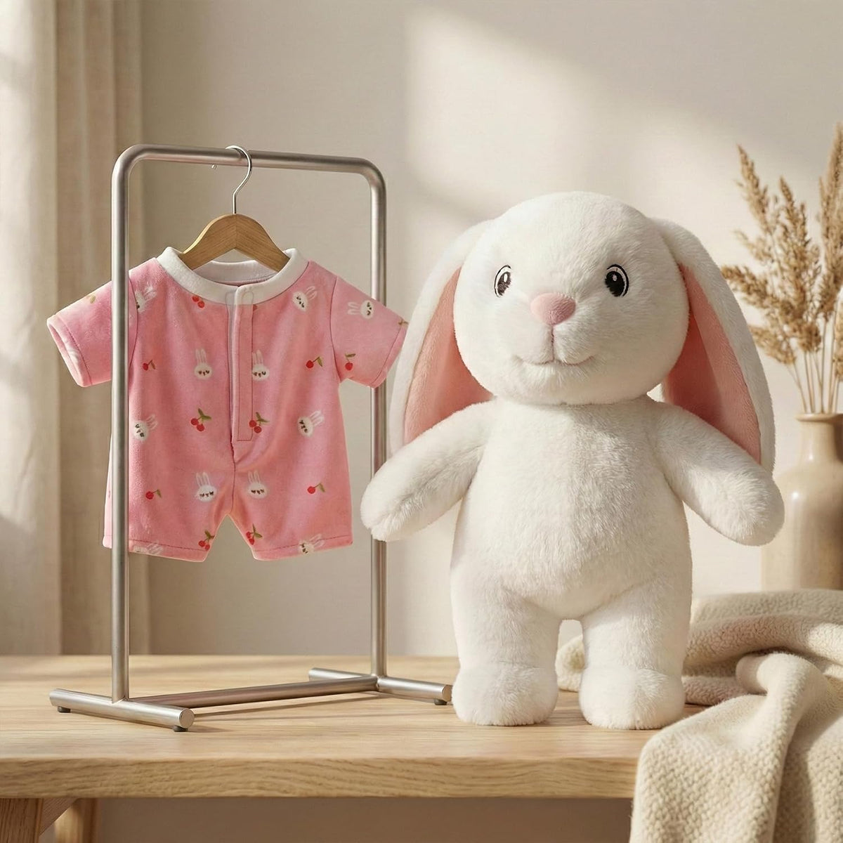 okegztoa Animal de peluche con ropa, disfraz de disfraz suave para...