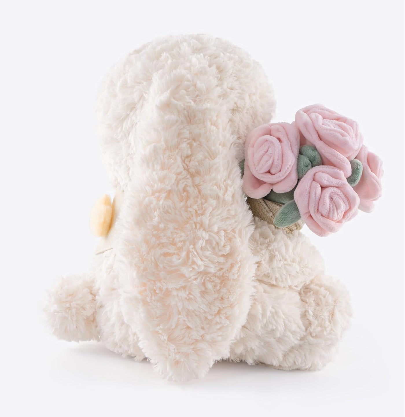Adorable conejo de peluche de 11.4 pulgadas, ramo de rosas para abr...