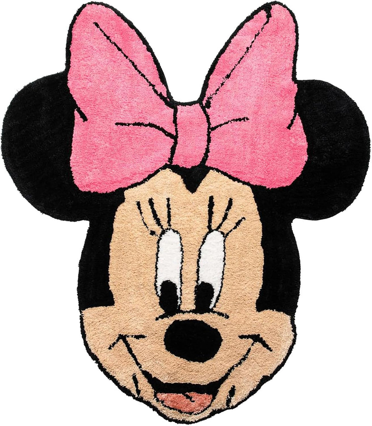 Jay Franco Alfombra de Acento de Felpa Esponjosa de Minnie Mouse de...