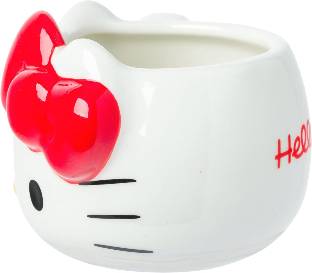 Silver Buffalo Sanrio Hello Kitty Juego de 4 tazas mini de cerámica...