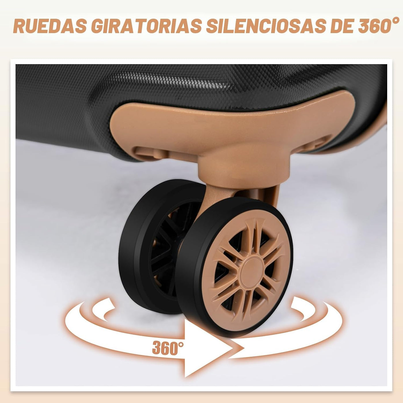 Eeeza Equipaje de mano de 22x14x9 pulgadas aprobado por aerolíneas,...