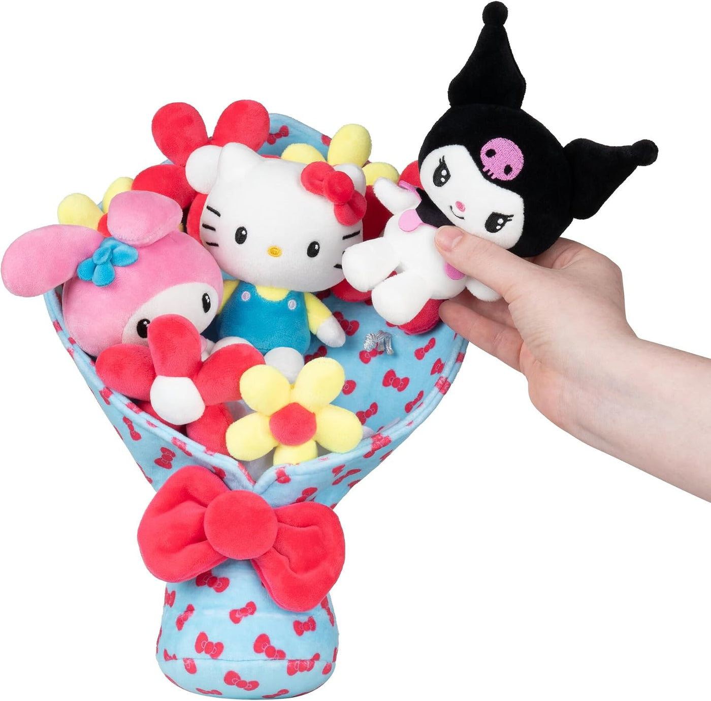 Jazwares Hello Kitty and Friends - Bouquet de peluche de celebració...