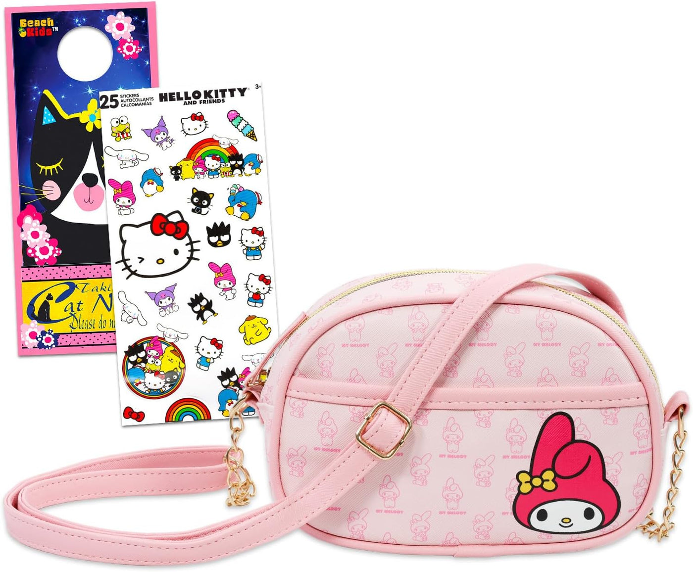 Sanrio Juego de bolso de hombro My Melody - Paquete con bolso bando...