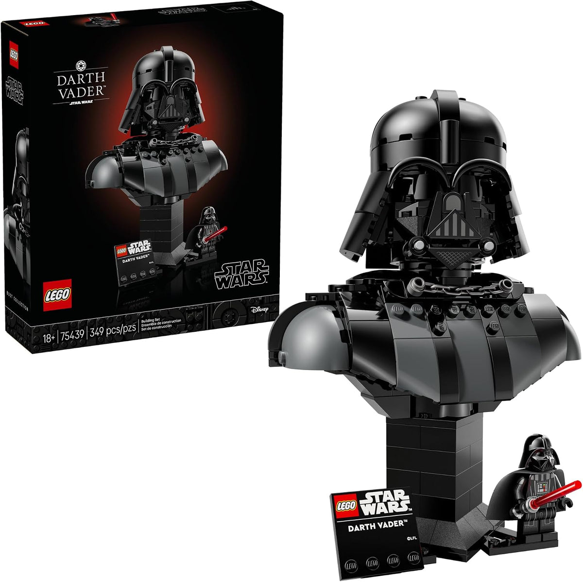 LEGO Star Wars Darth Vader Busto, juego de construcción coleccionab...