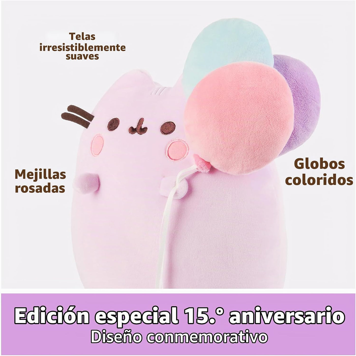 GUND Pusheen - Juguete de peluche Squisheen de edición especial par...