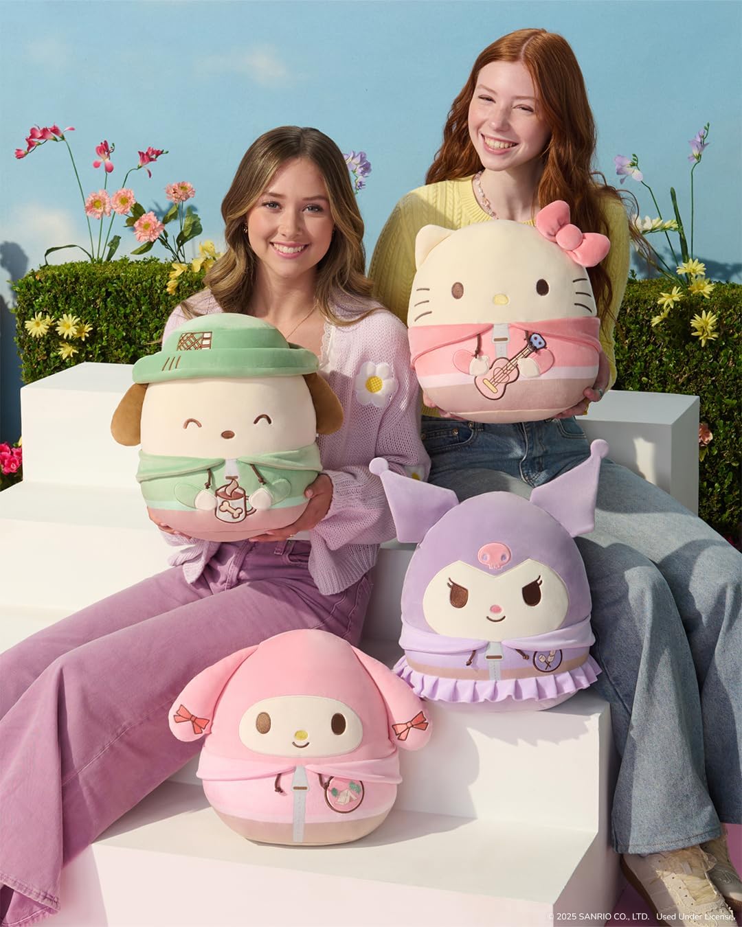 Squishmallows Original Sanrio 12 pulgadas de lindo Pochacco de camp...
