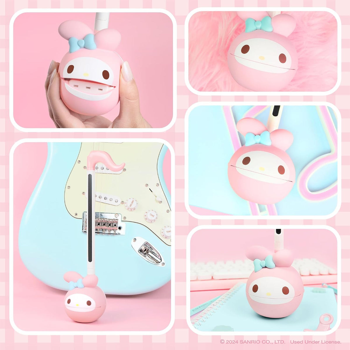 Otamatone Sanrio My Melody Instrumento musical electrónico portátil...