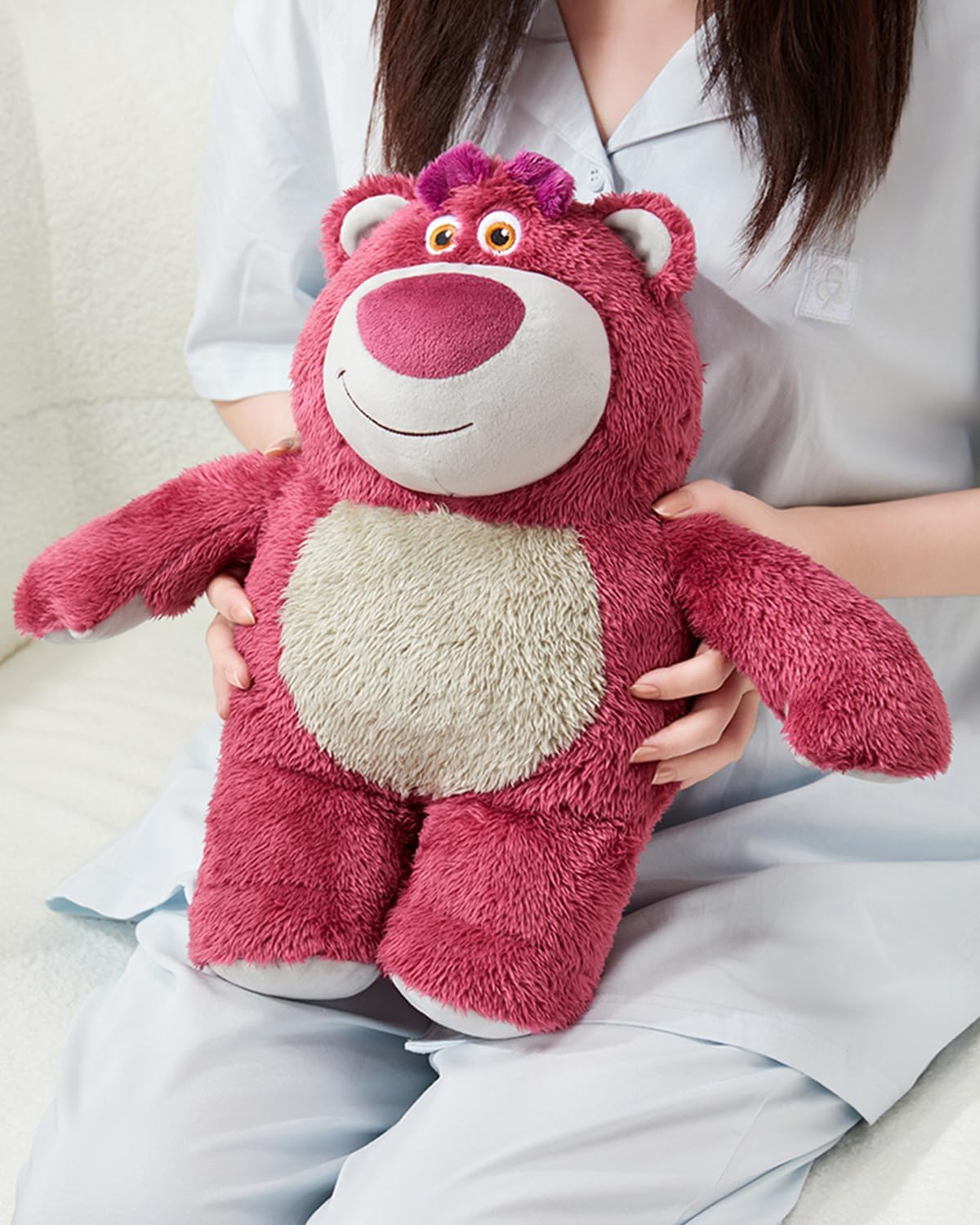 MINISO Juguete de peluche de Disney Lotso de 12.6 pulgadas, animale...