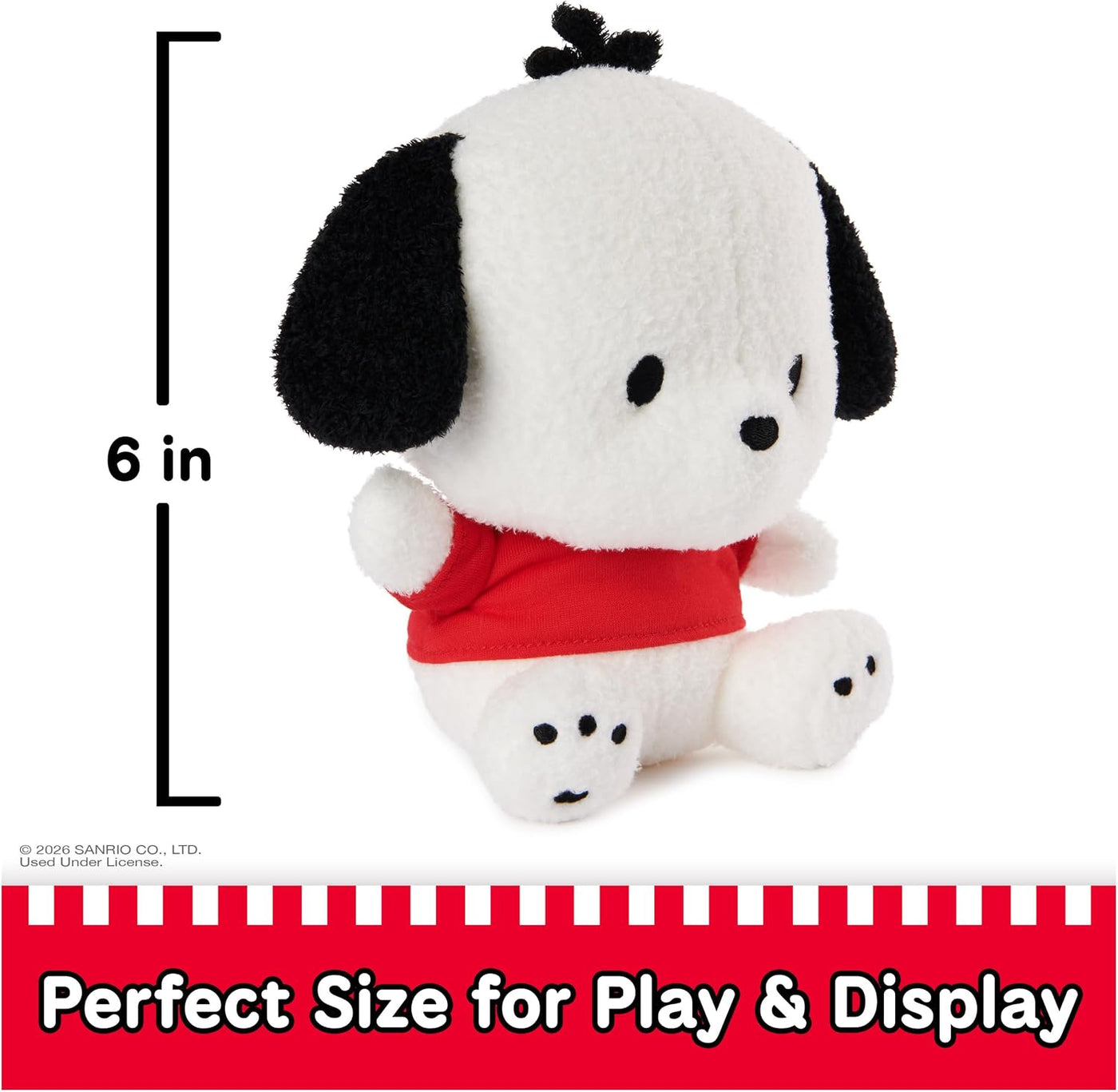 GUND Sanrio Pochacco Peluche, Peluche de Cachorro para Edades de 1...