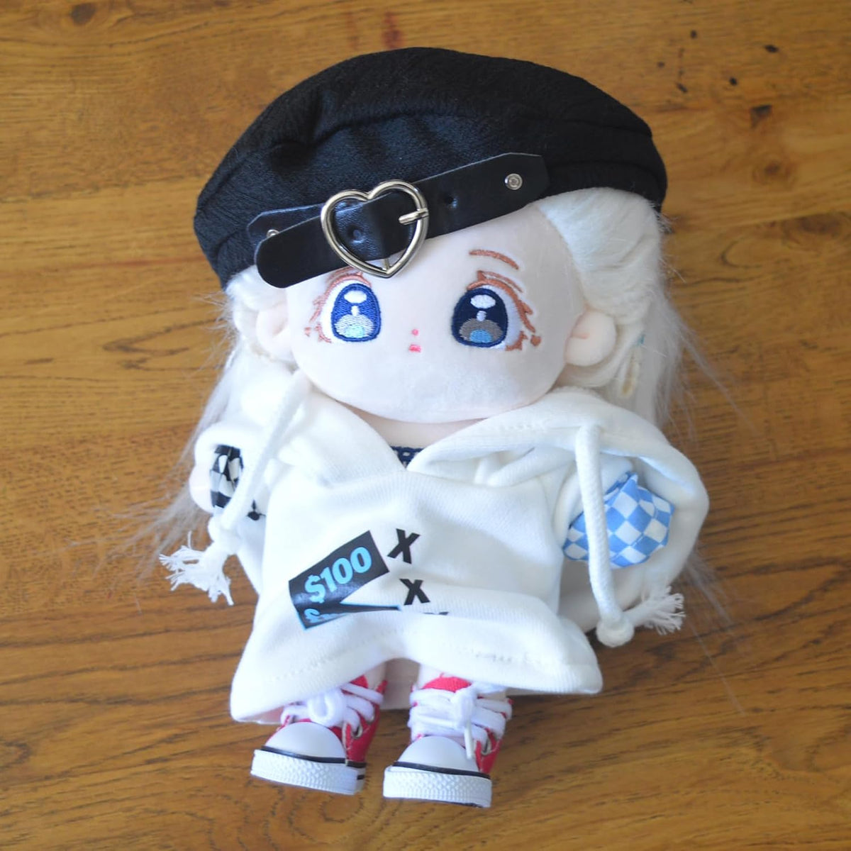 Ruyumei Muñeca de peluche de algodón de 7.9 in, adorable animal de...