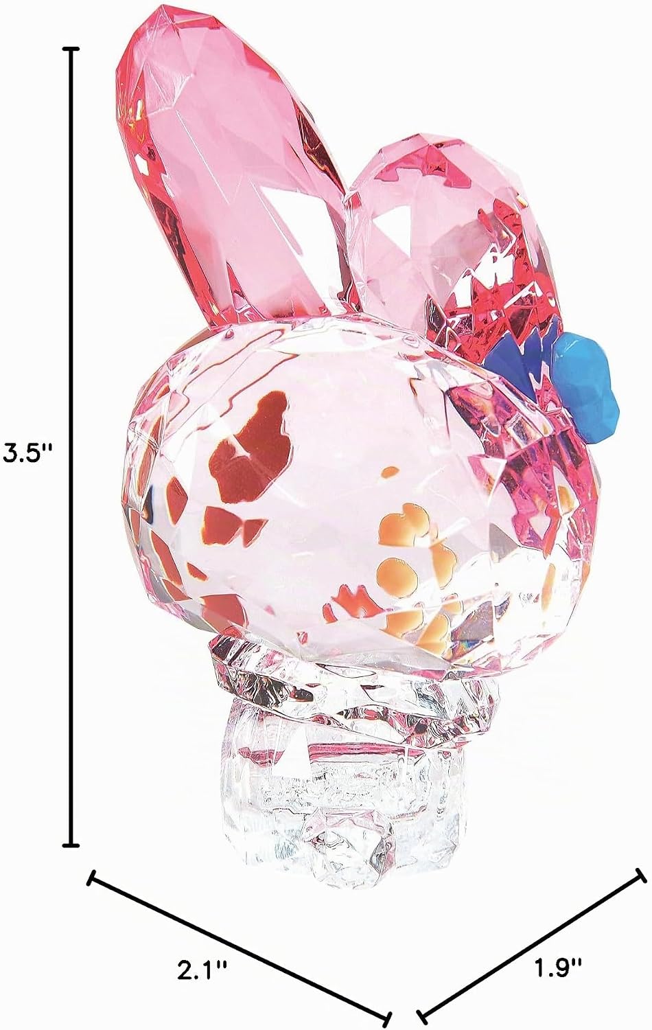 Enesco FACETS - Figura miniatura de Sanrio My Melody Sentado, 1.9 p...