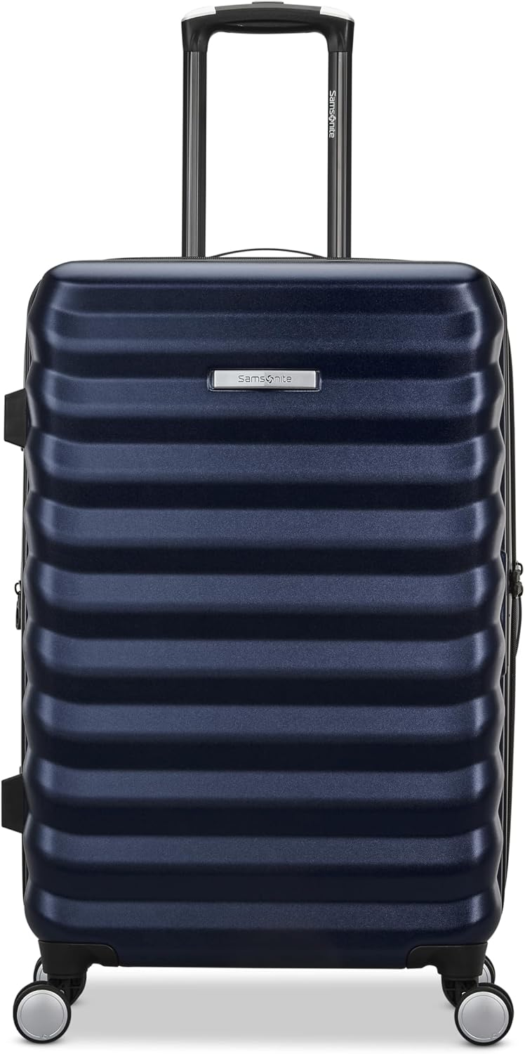Samsonite Maleta ligera de 20 pulgadas con elementos expandibles, d...