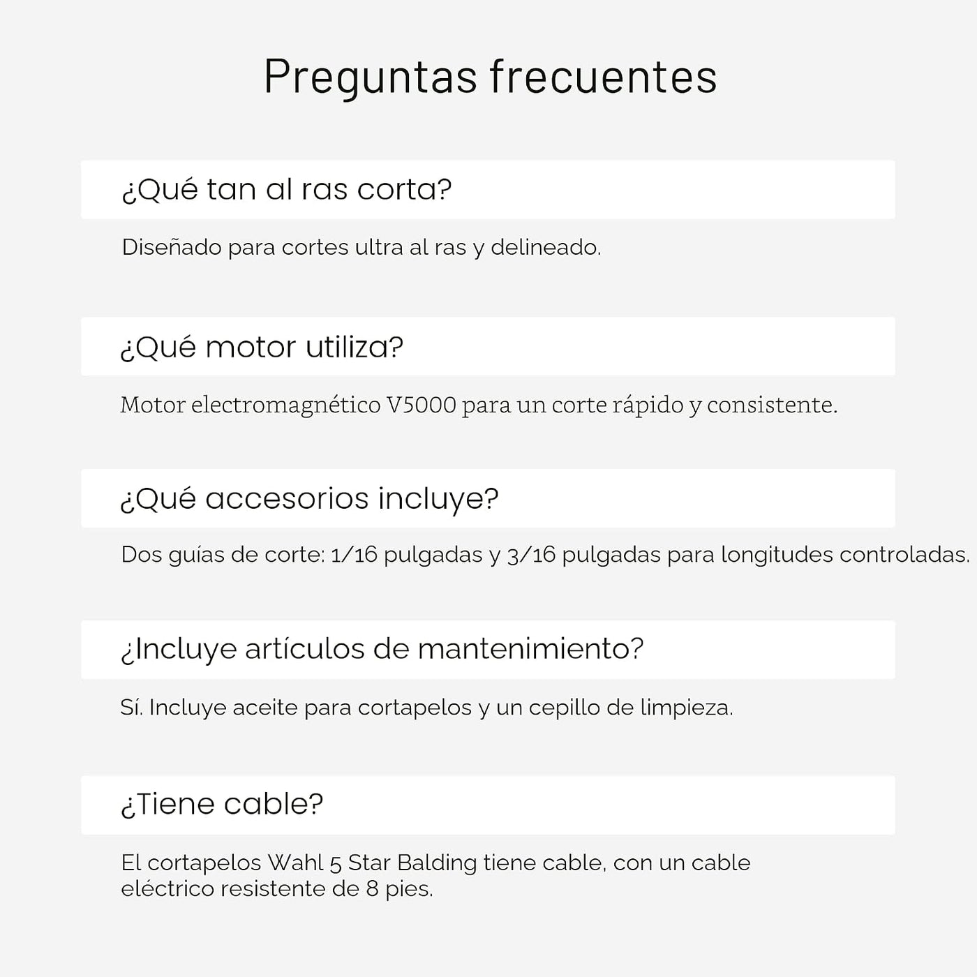 Cortadora Wahl Professional (8110) de 5 estrellas, excelente para b...